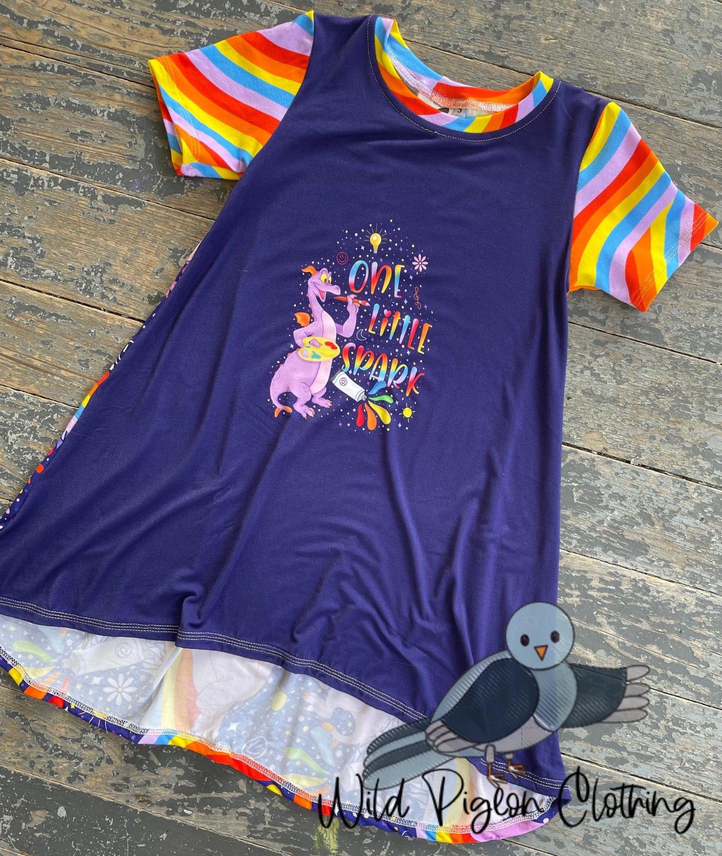 A Little Spark T-Shirt Dress (RTS and MTO 2 week TAT)