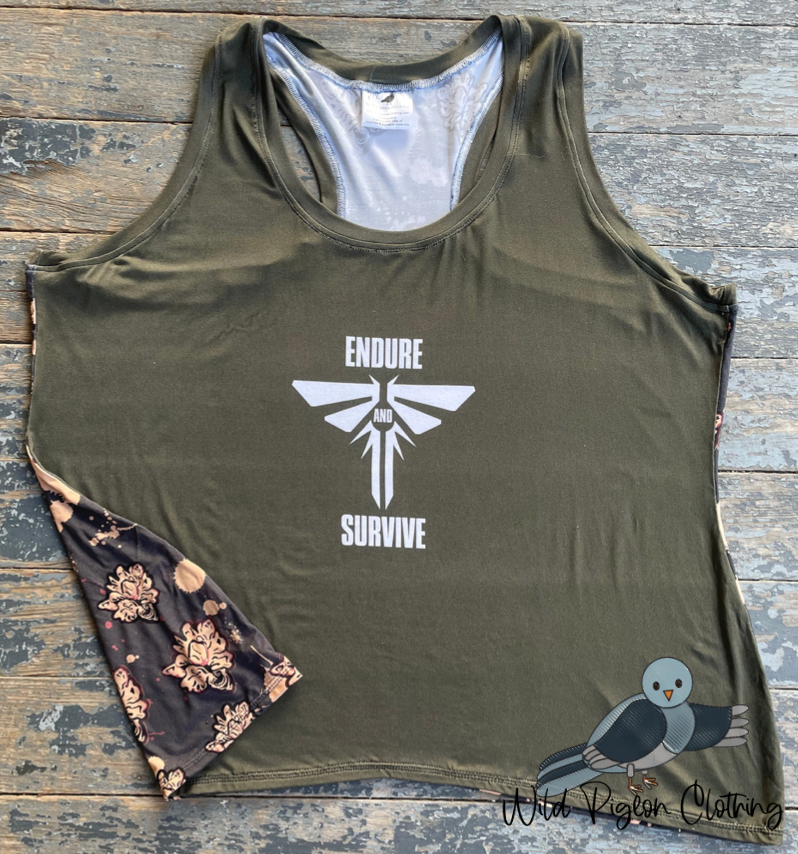 Endure and Survive Racerback Tank (RTS and MTO)