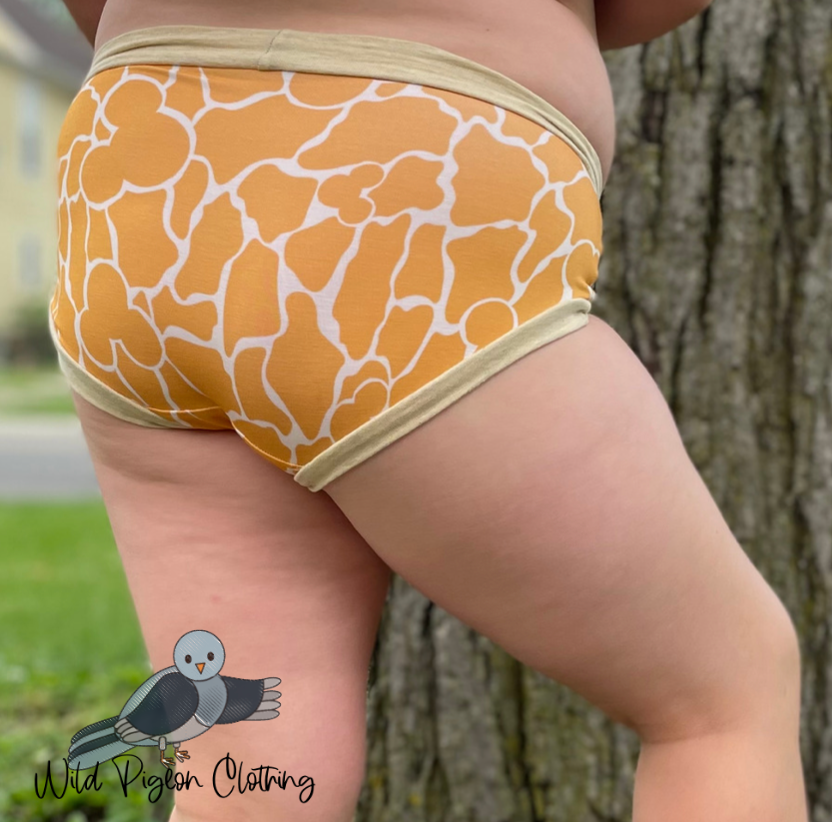 Giraffe Mouse Underwear (MTO 2 week TAT)