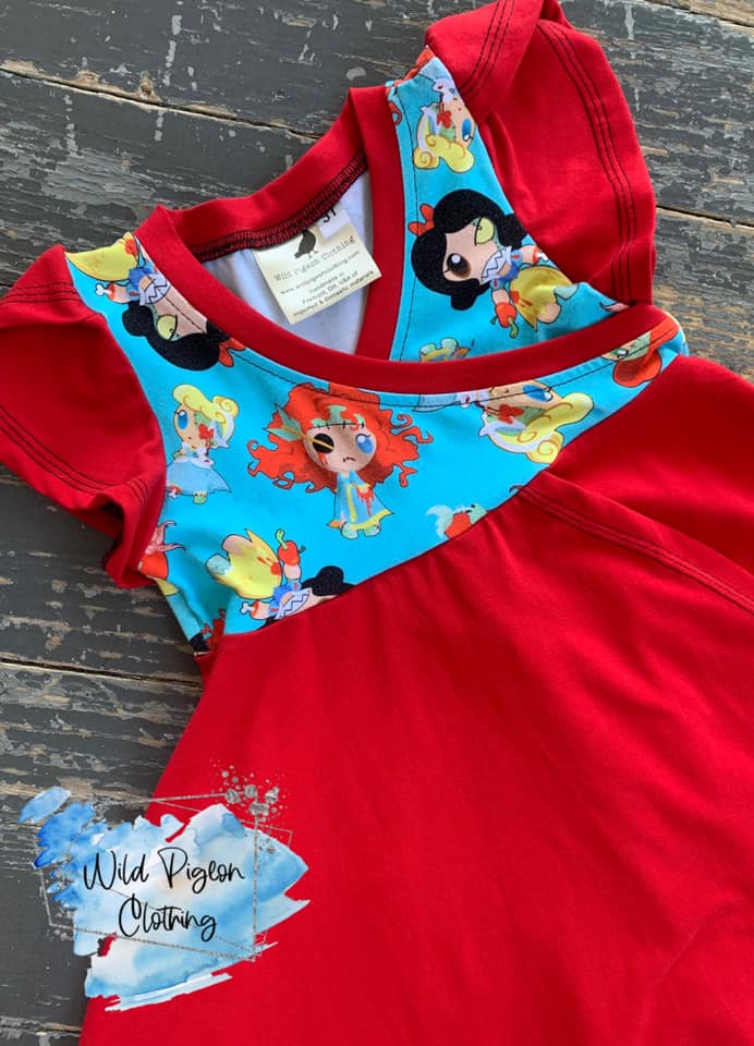 18m Zombie Princess Nori Wrap Dress
