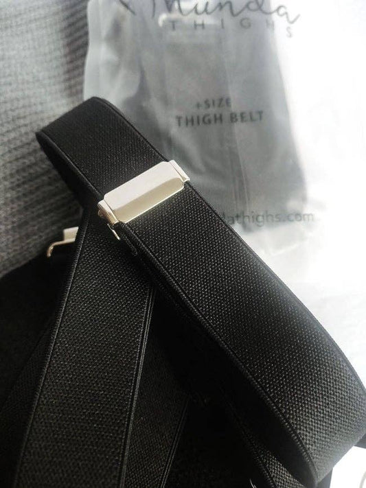 THUNDA THIGHS - Plus Size Thigh Belt - Black